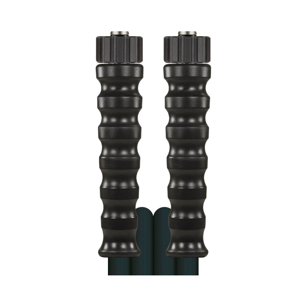 Black 30 metre bar high pressure hose with M22F ends