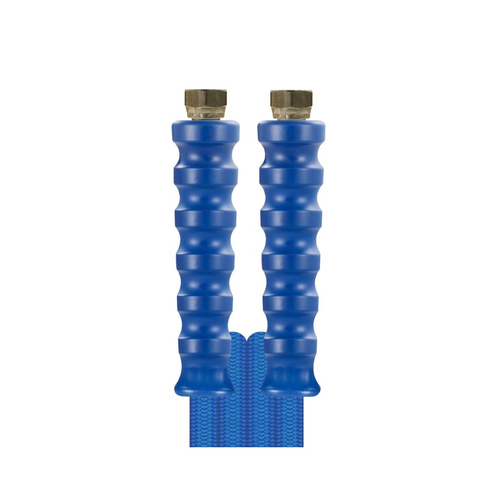 Blue 10 metre bar carwash comfort high-pressure hose with 3/8" ends