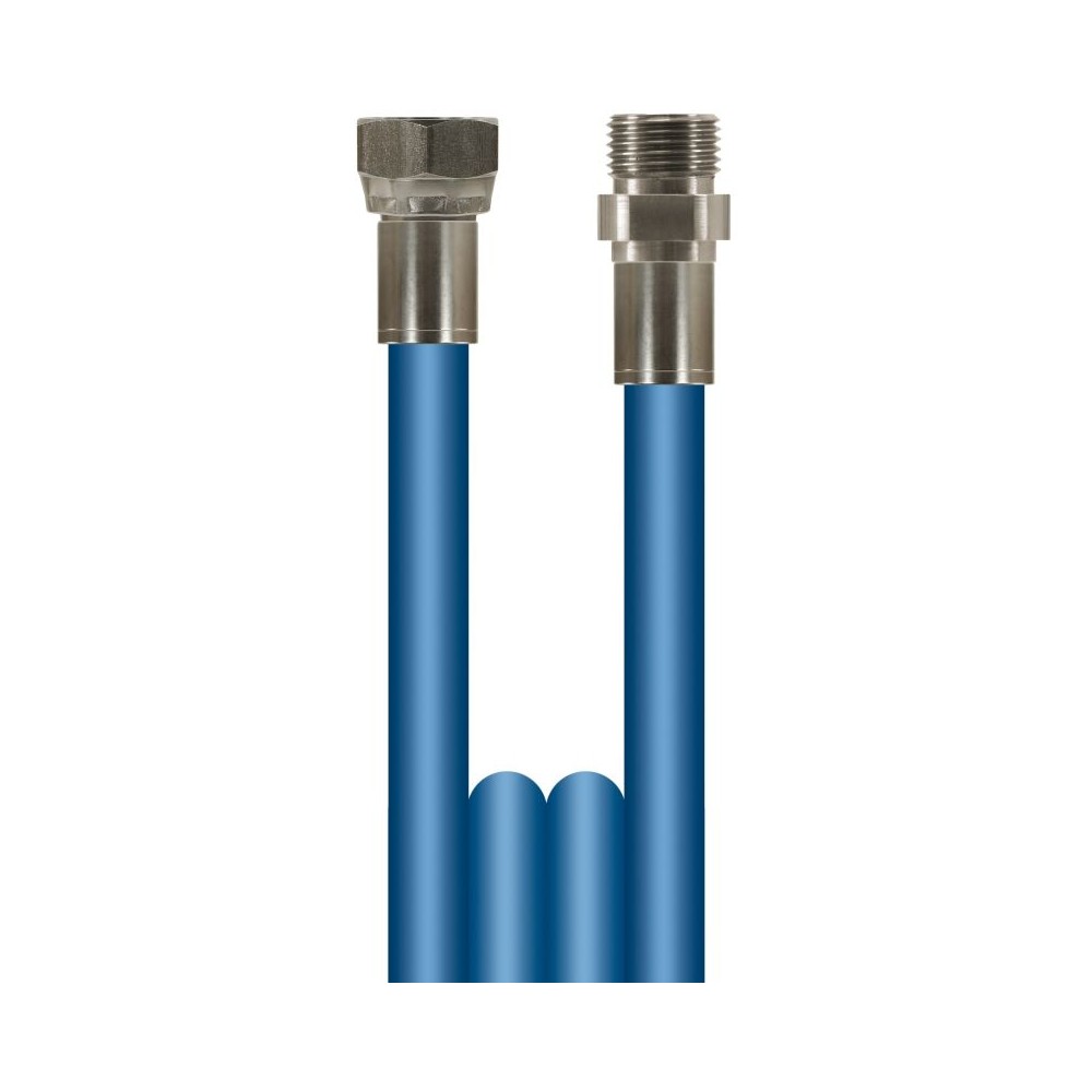 Blue 120 metre bar sewerstar365 hose with 1/2" ends