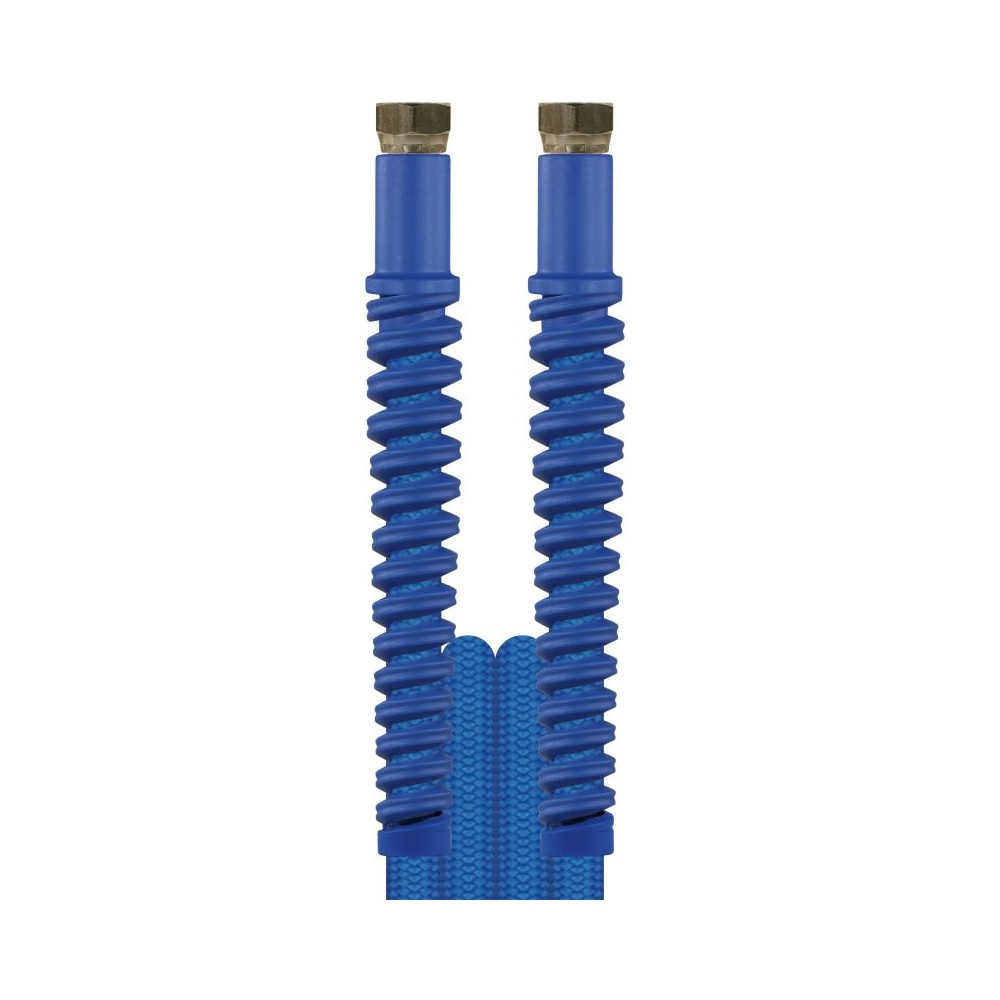 Blue 4.2 metre bar carwash comfort high-pressure hose with 1/4" ends