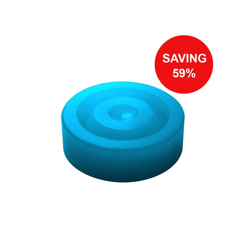Blue burst disc rated 2000psi for pressure washing