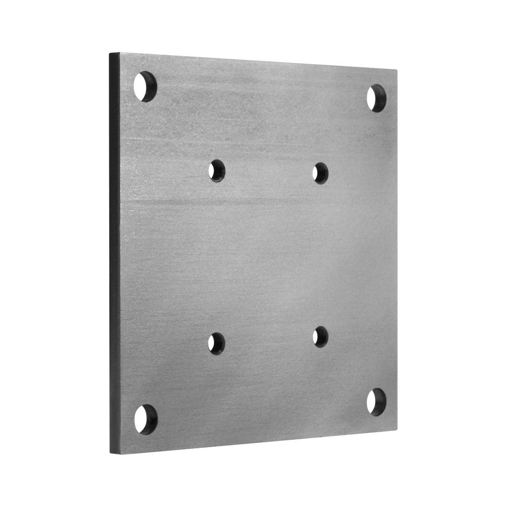 Car wash boom mounting plate for wall or ceiling fixing