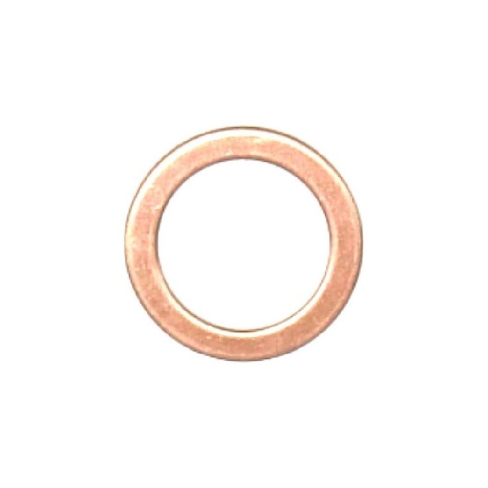 Copper cat piston retaining gasket for pressure-washing pumps