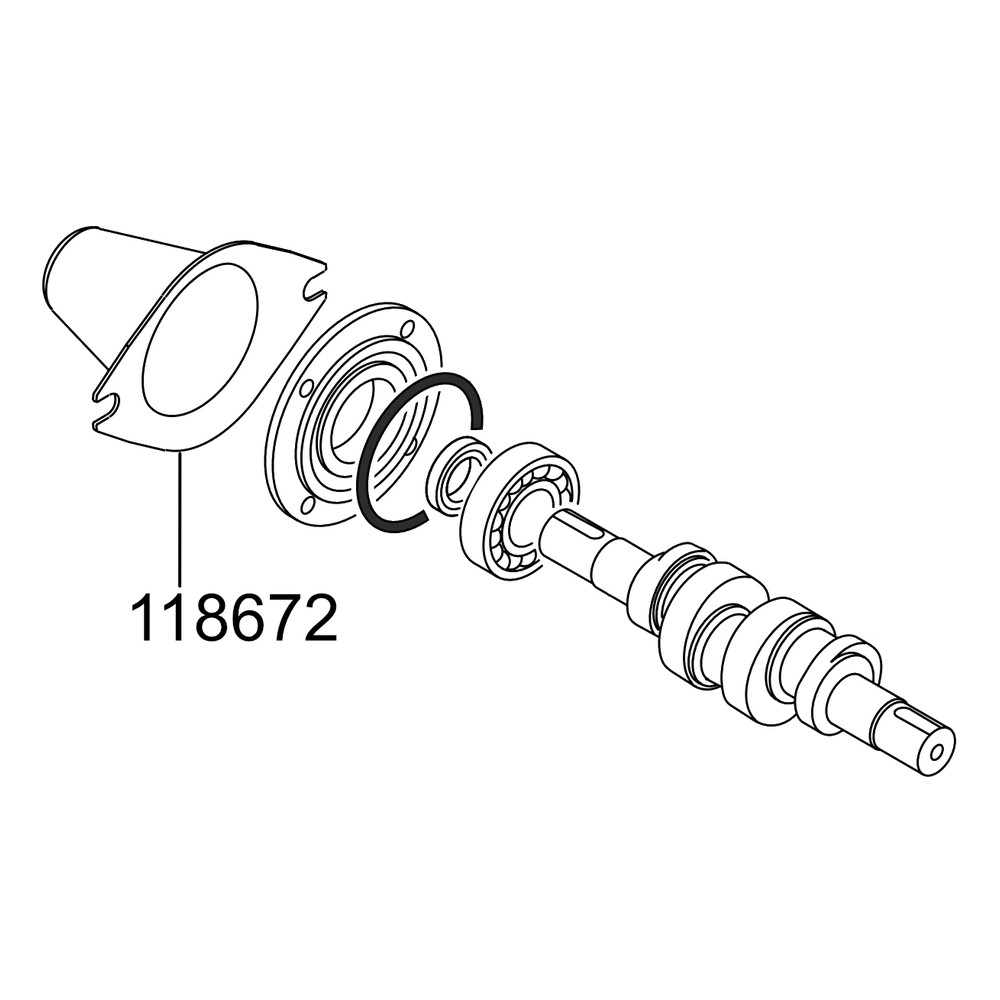 Cat Shaft Protector 3Cp pump component