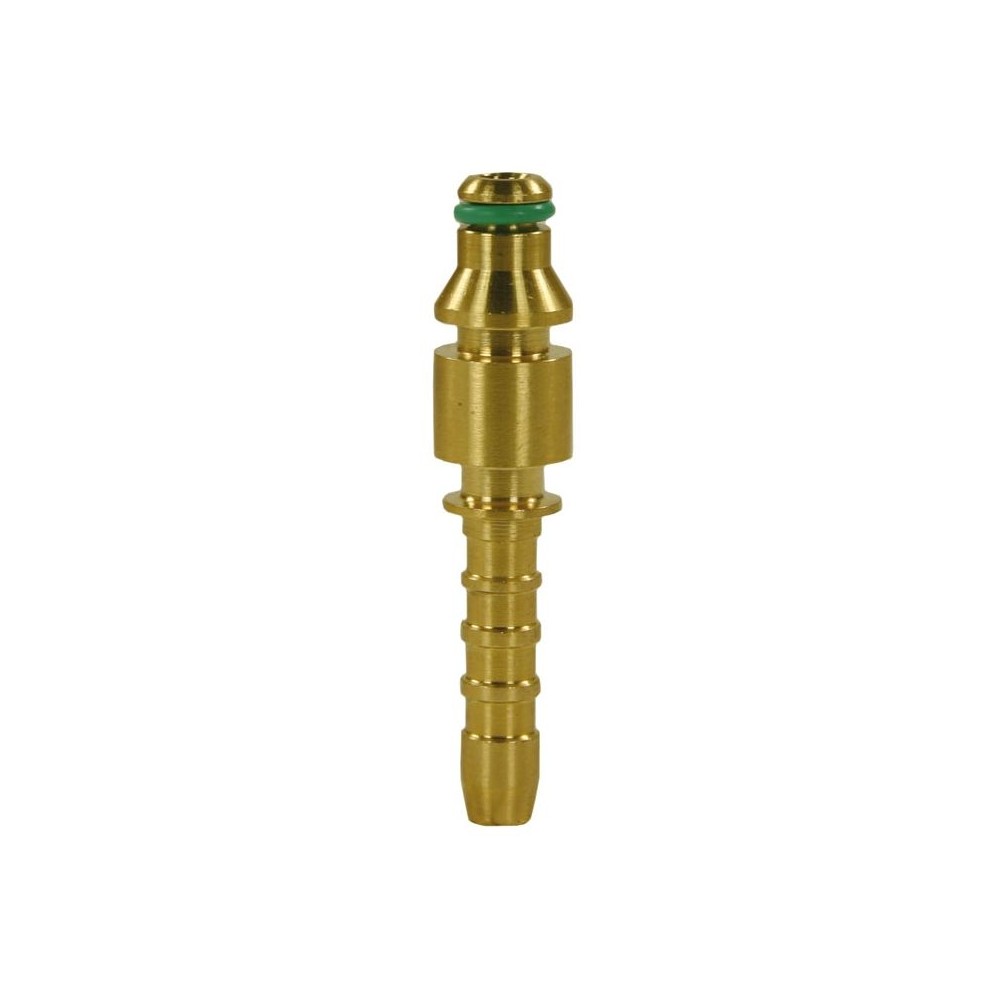 Crimp nipple connector brass Alto DN6 washdown fitting