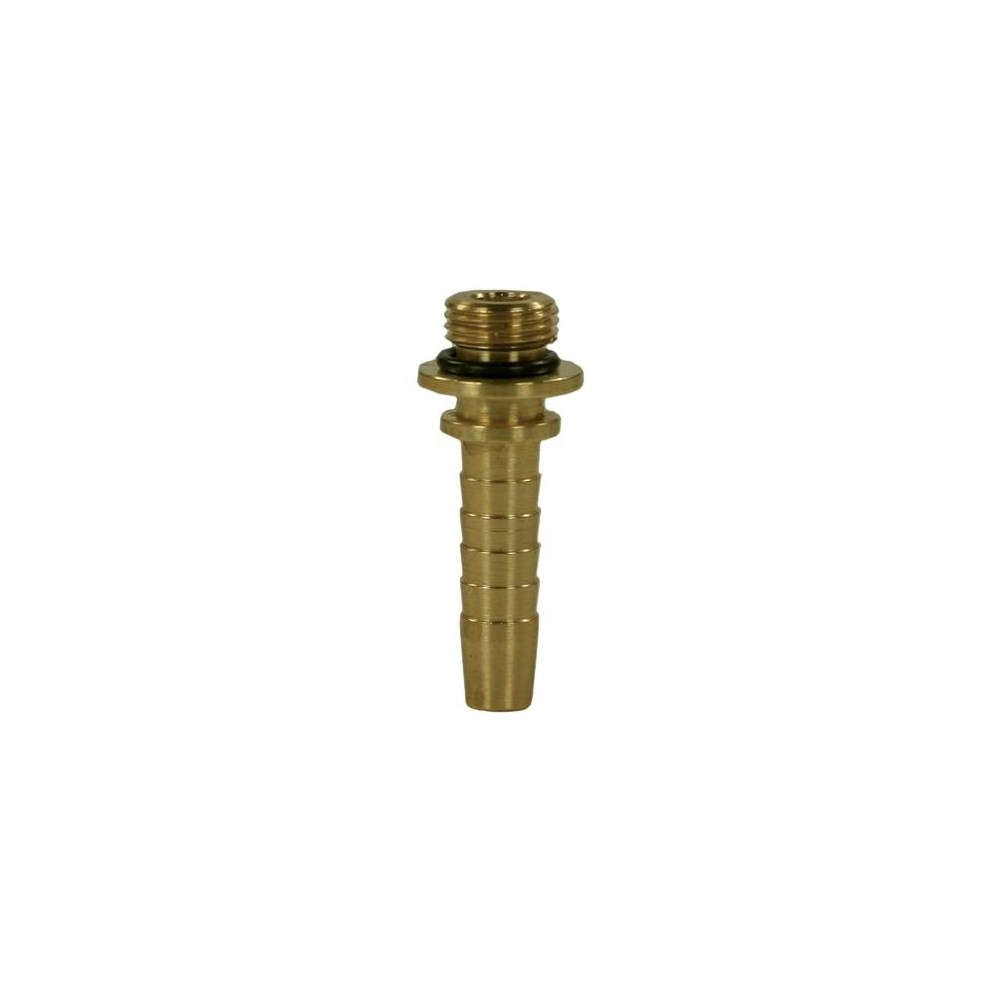 Crimp nipple sewer DN6 1/4"M high-pressure hose fitting