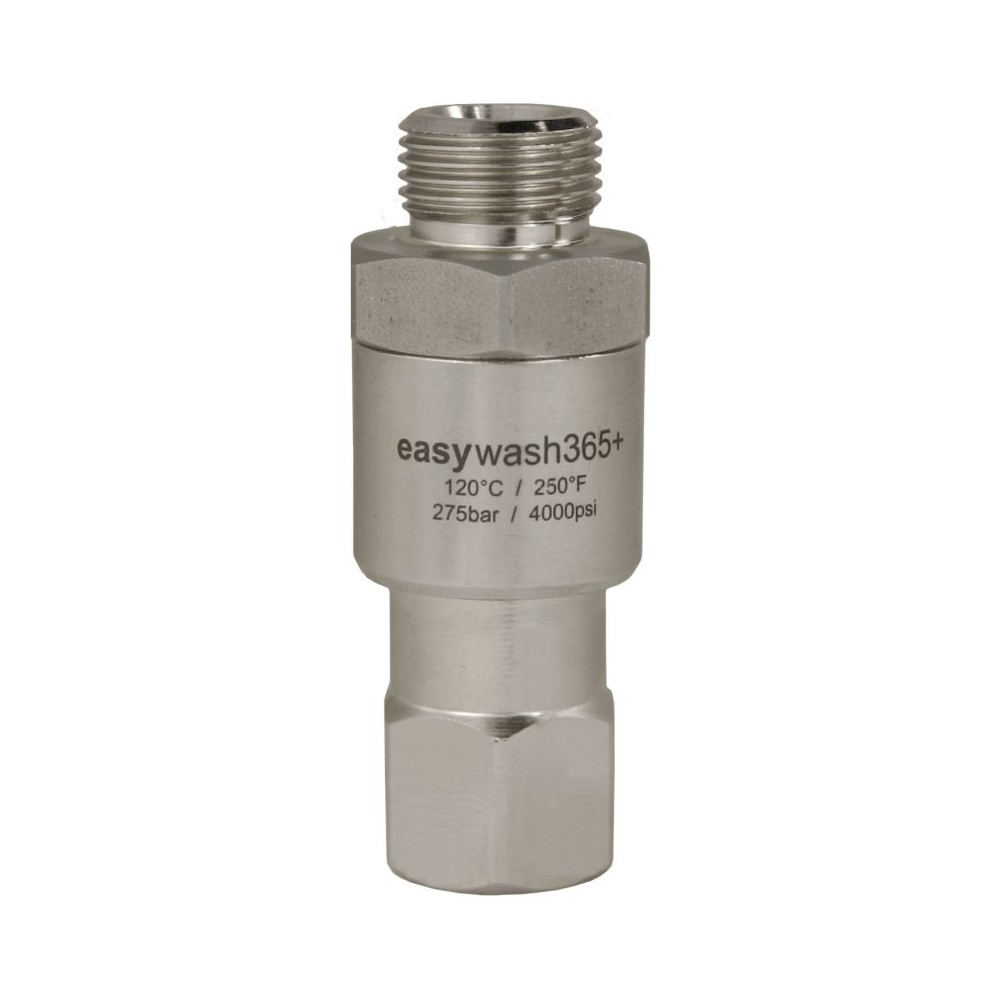 Easywash365 swivel 1/4"F x 3/8"M washdown connector