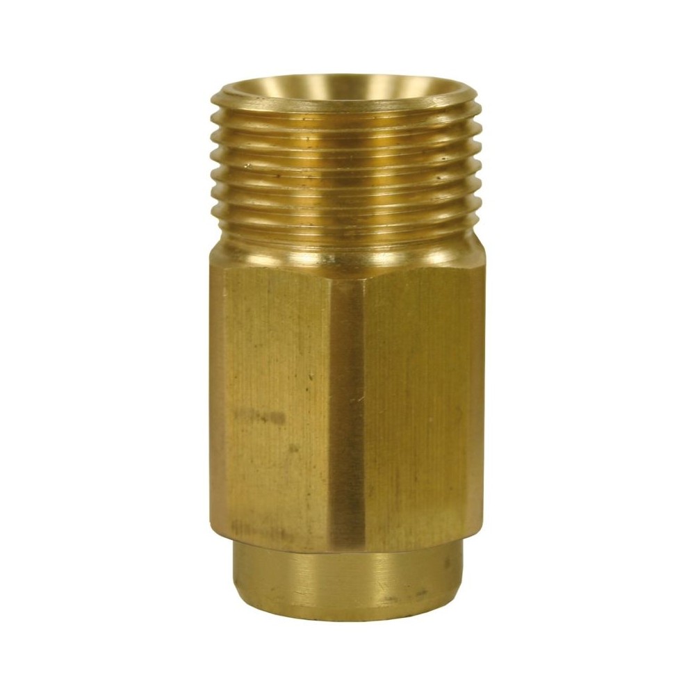 Female to male brass quick screw nipple adaptor M22 to 1/4"