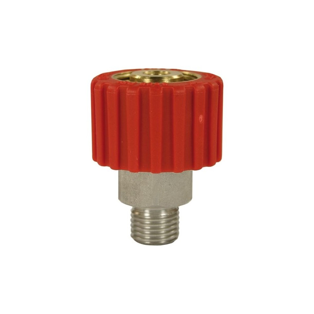 Female to male quick screw coupling adaptor M22 to 1/4 inch