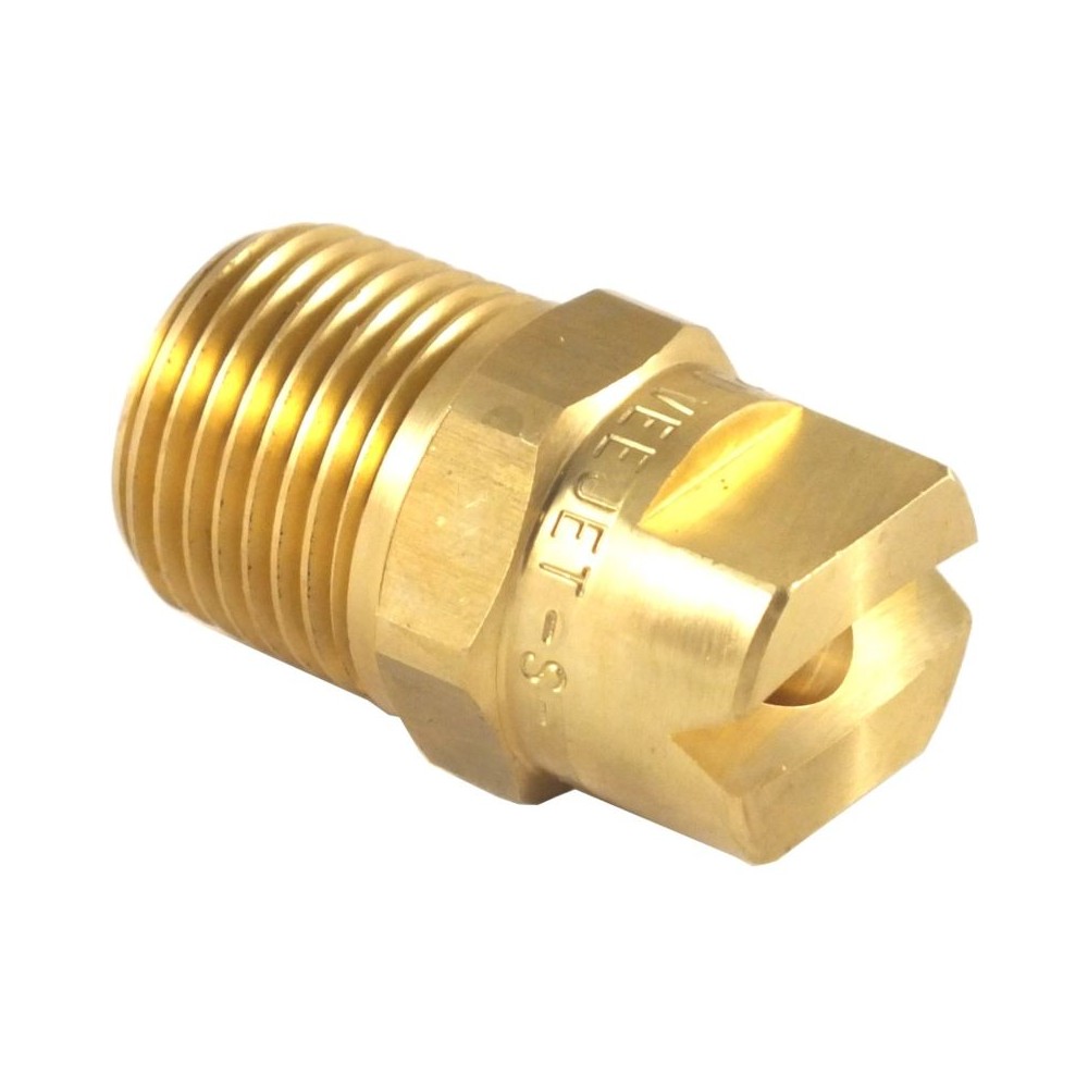 Brass foam nozzle male 40°150 3/8" fitting
