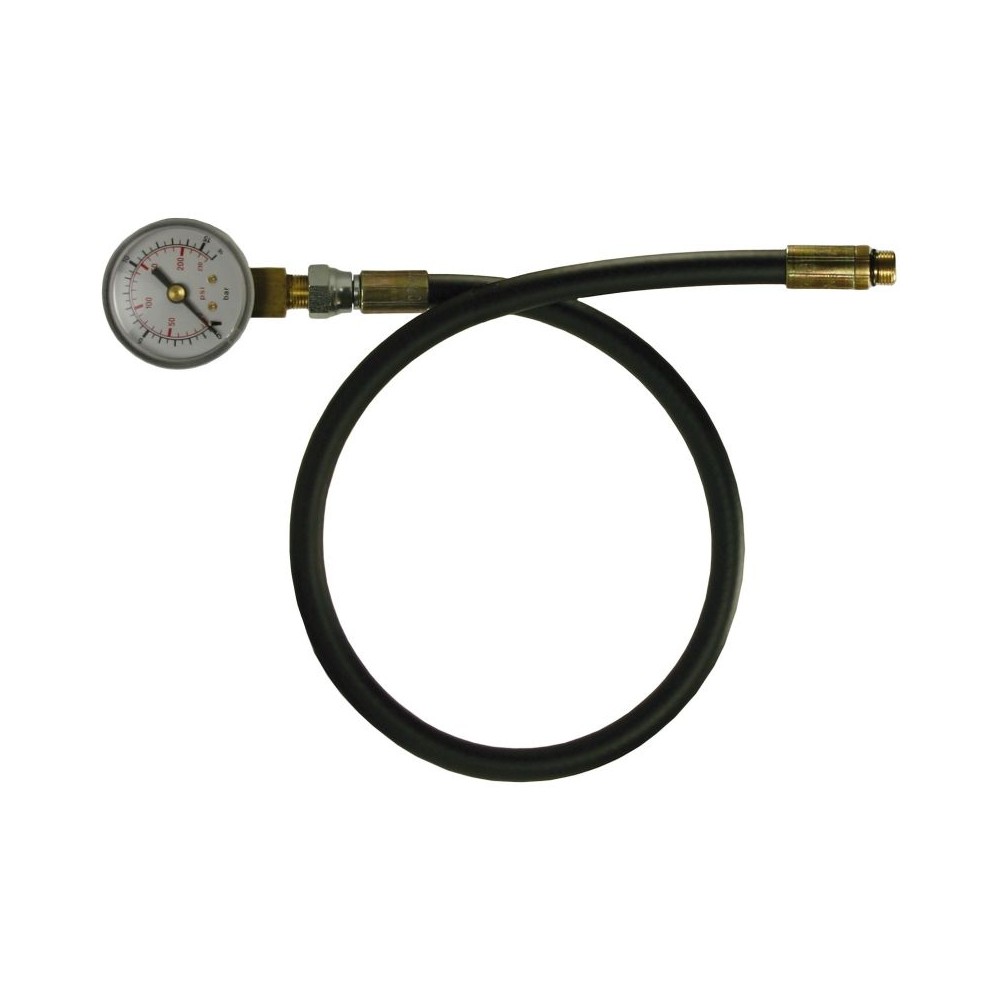 Fuel pump pressure gauge with 500mm hose