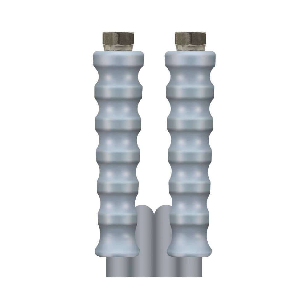 Grey 15 metre bar greyflex hose with 3/8" female ends