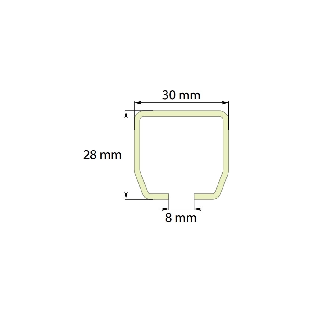 Stainless steel hose guide rail hose trolley