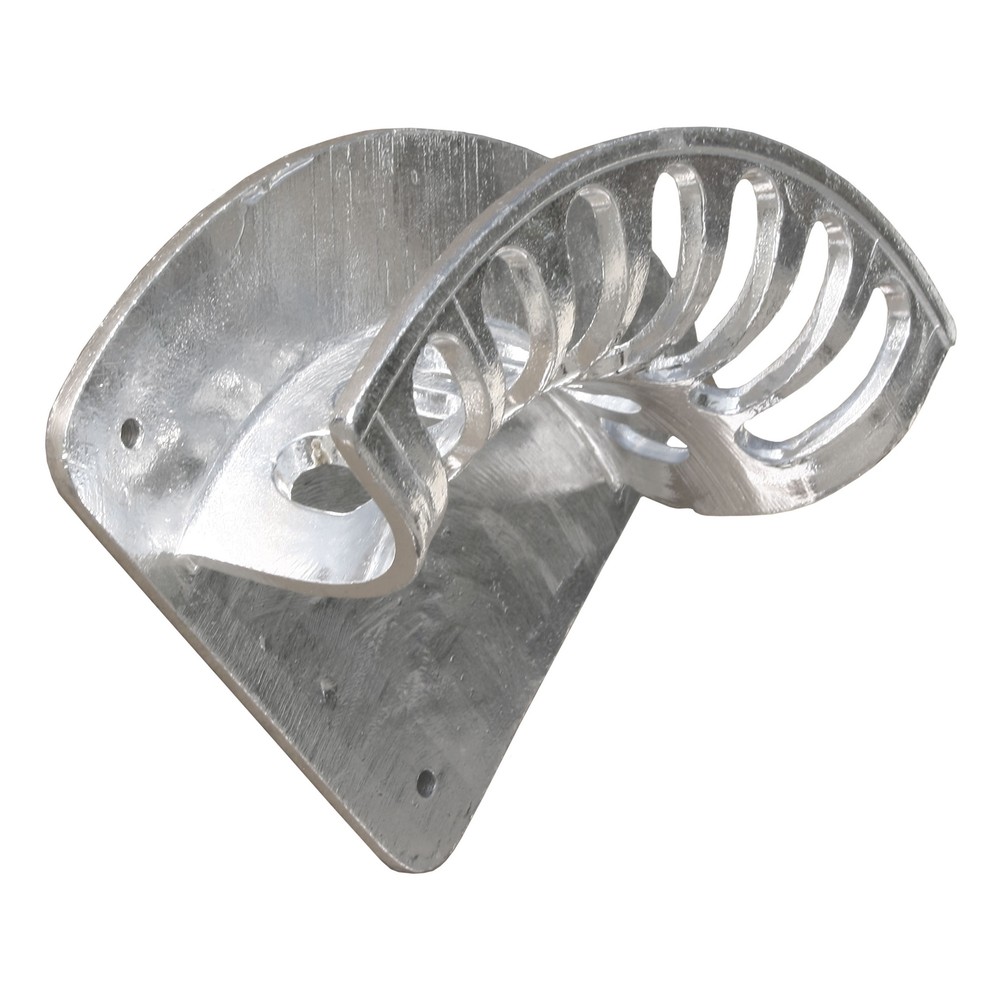 Hose holder aluminium extra large wall-mounted for washdown hoses