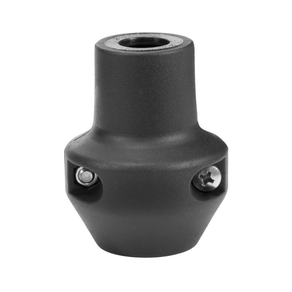 Black 24.5mm hose stop washdown component