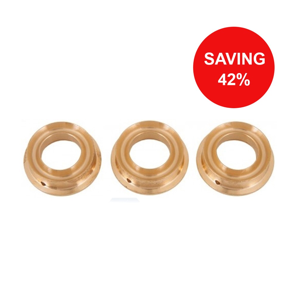 Interpump kit brass seal support three-piece pack