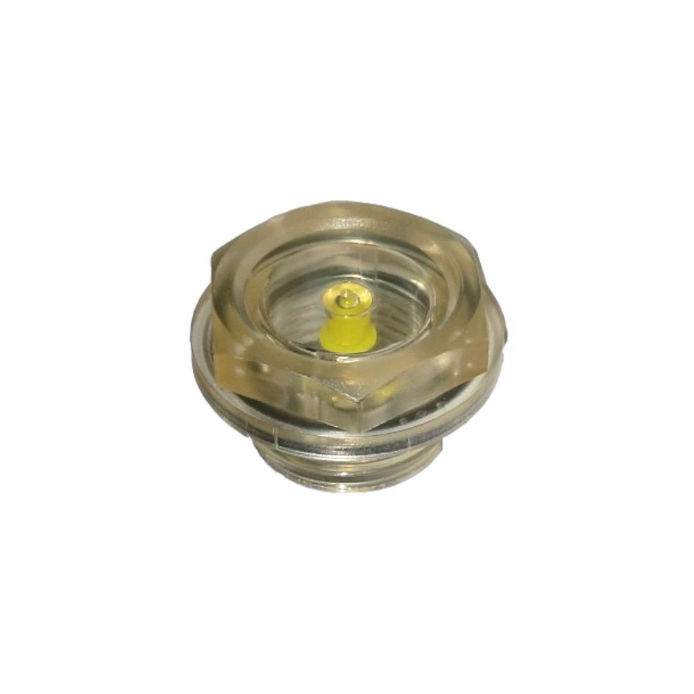 Interpump oil sight glass pump component