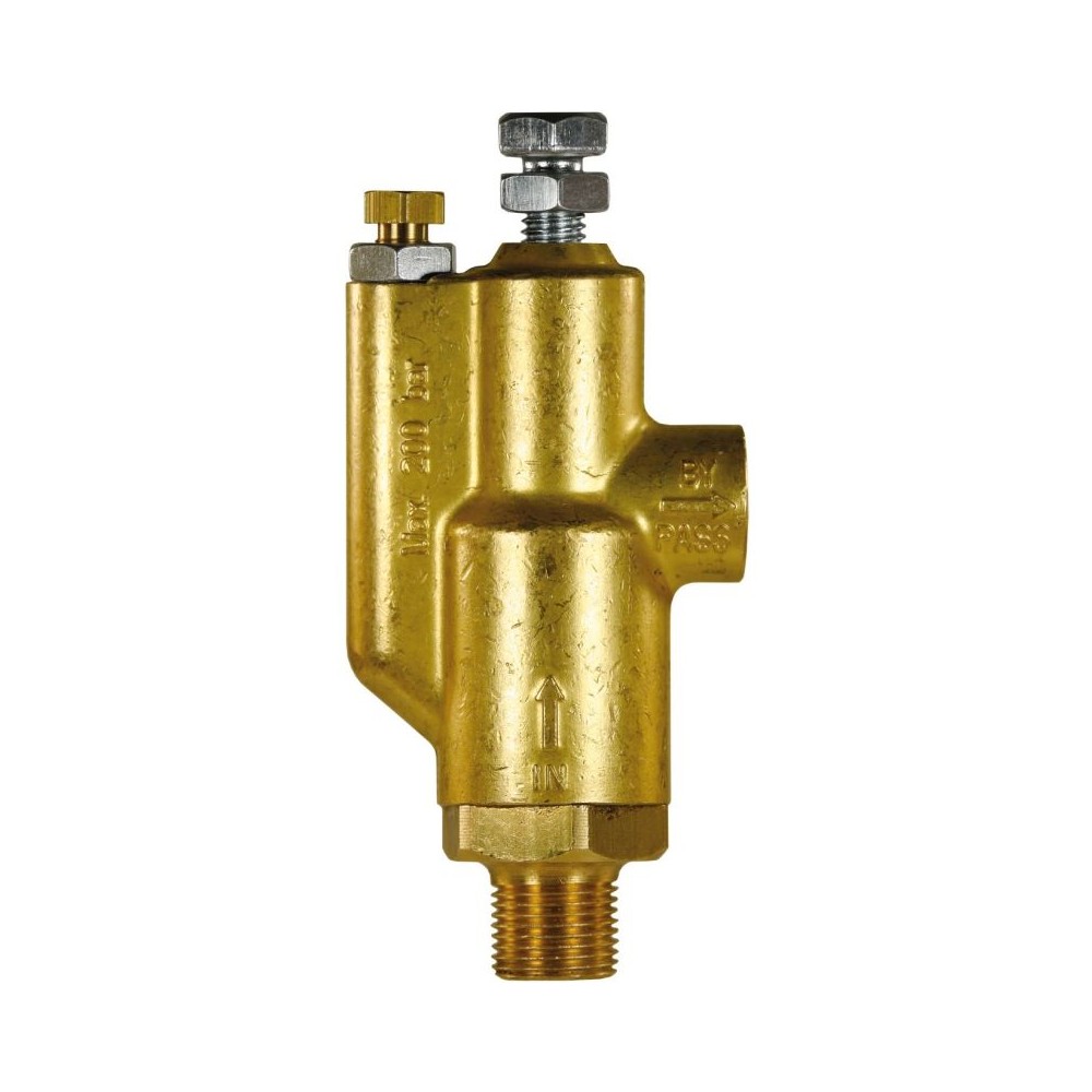 Interpump SR safety relief valve for pressure-washing systems