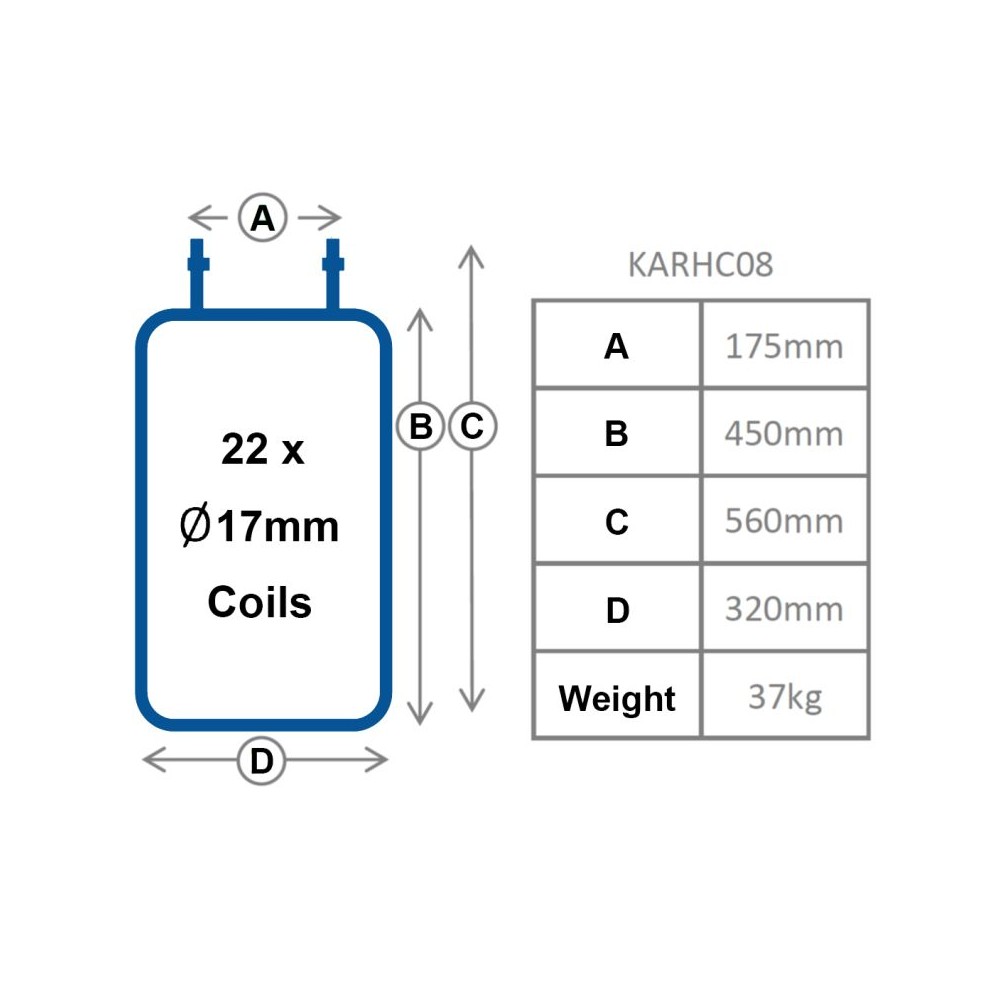 Karcher equivalent coil for hot-water pressure washing