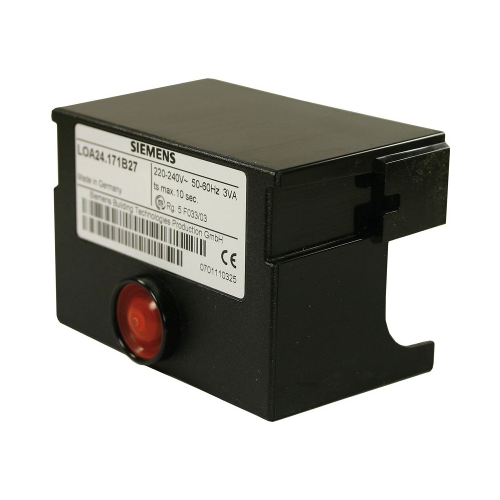 Landis Gyr Loa burn relay oil burner control unit