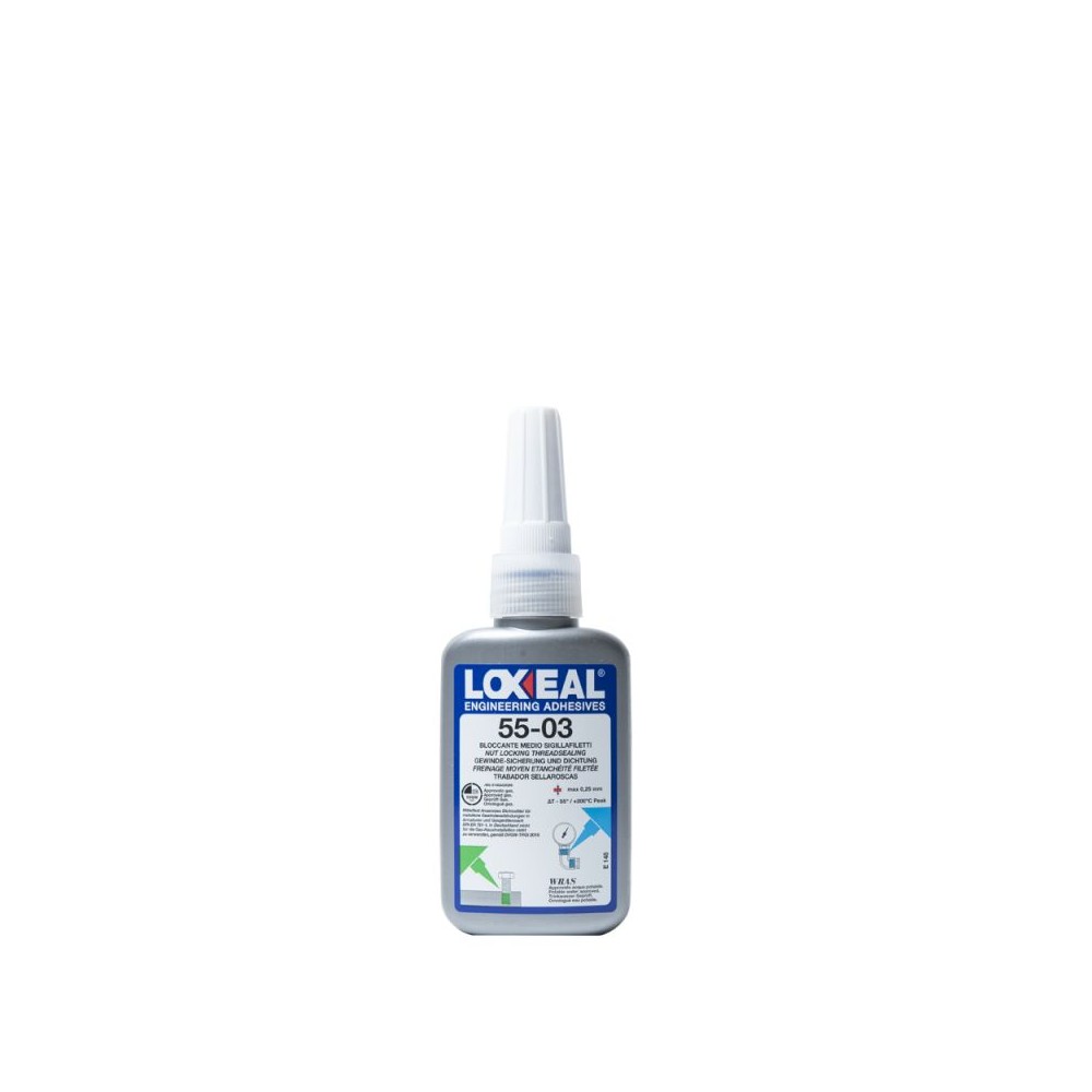 Loxeal threadlock medium strength 55-03 blue 50ml bottle