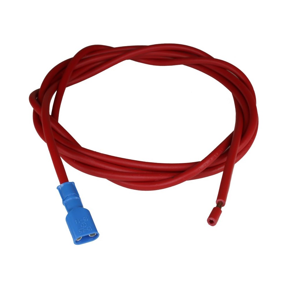 Mazzoni power cable for 12V transformer in red