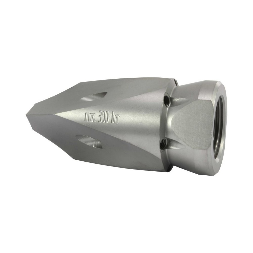 Milling nozzle 4f 6r rotary washdown cleaning head