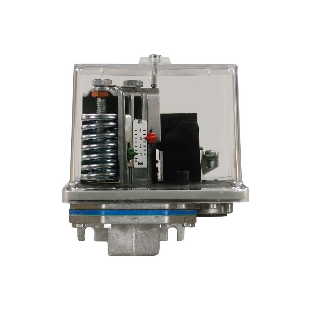 Pressure switch fanal bar component for washdown systems
