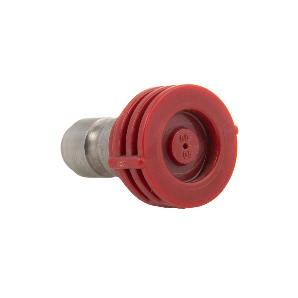 Quick nozzle Red 0003 spray tip for washdown