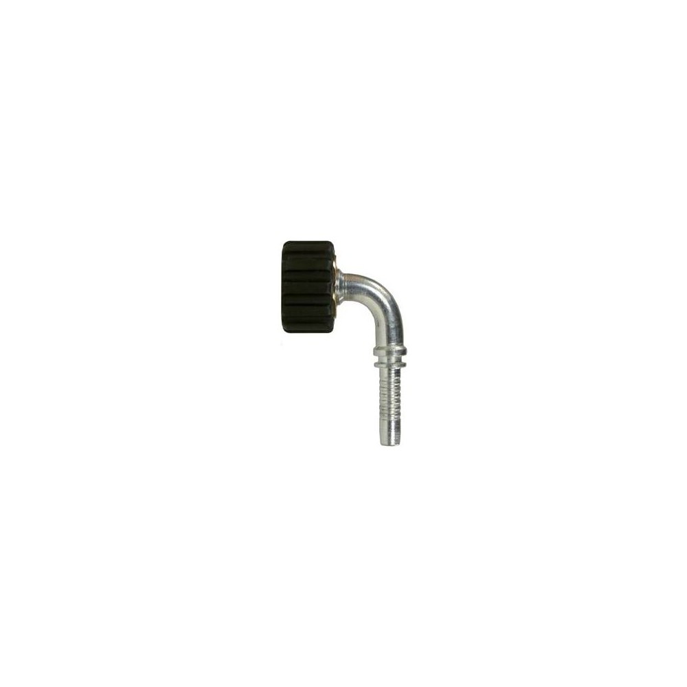 Quick screw coupling elbow M22 x DN6 washdown component