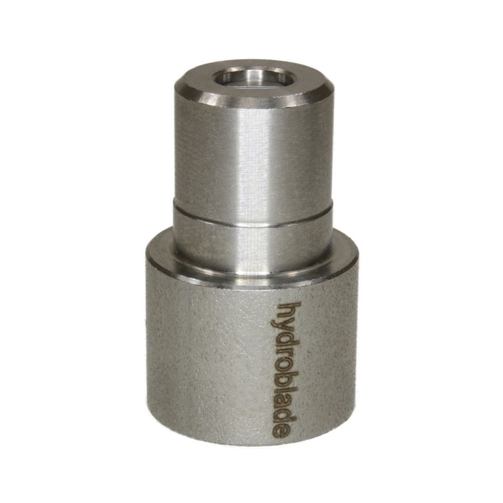 Set of hydroblade nozzles with holder for washdown cleaning