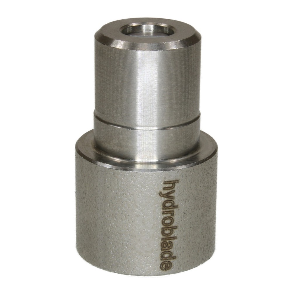 Set of hydroblade nozzles with holder for washdown cleaning