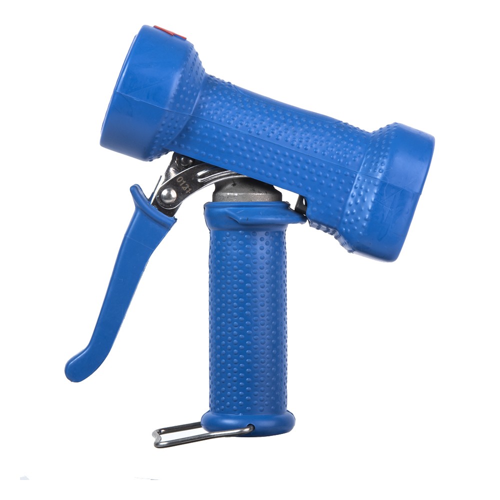 ST1200 wash gun stainless with blue cover