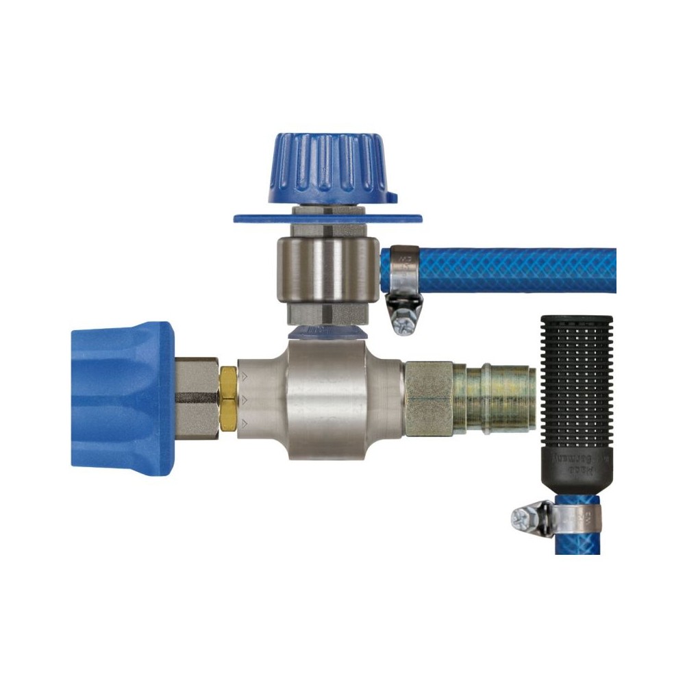 ST160 with metering valve and zinc plated coupling