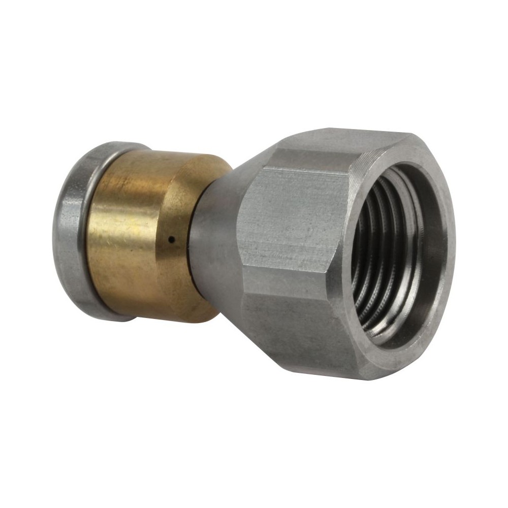 ST49 rotating sewer nozzle with 3/8" female connection