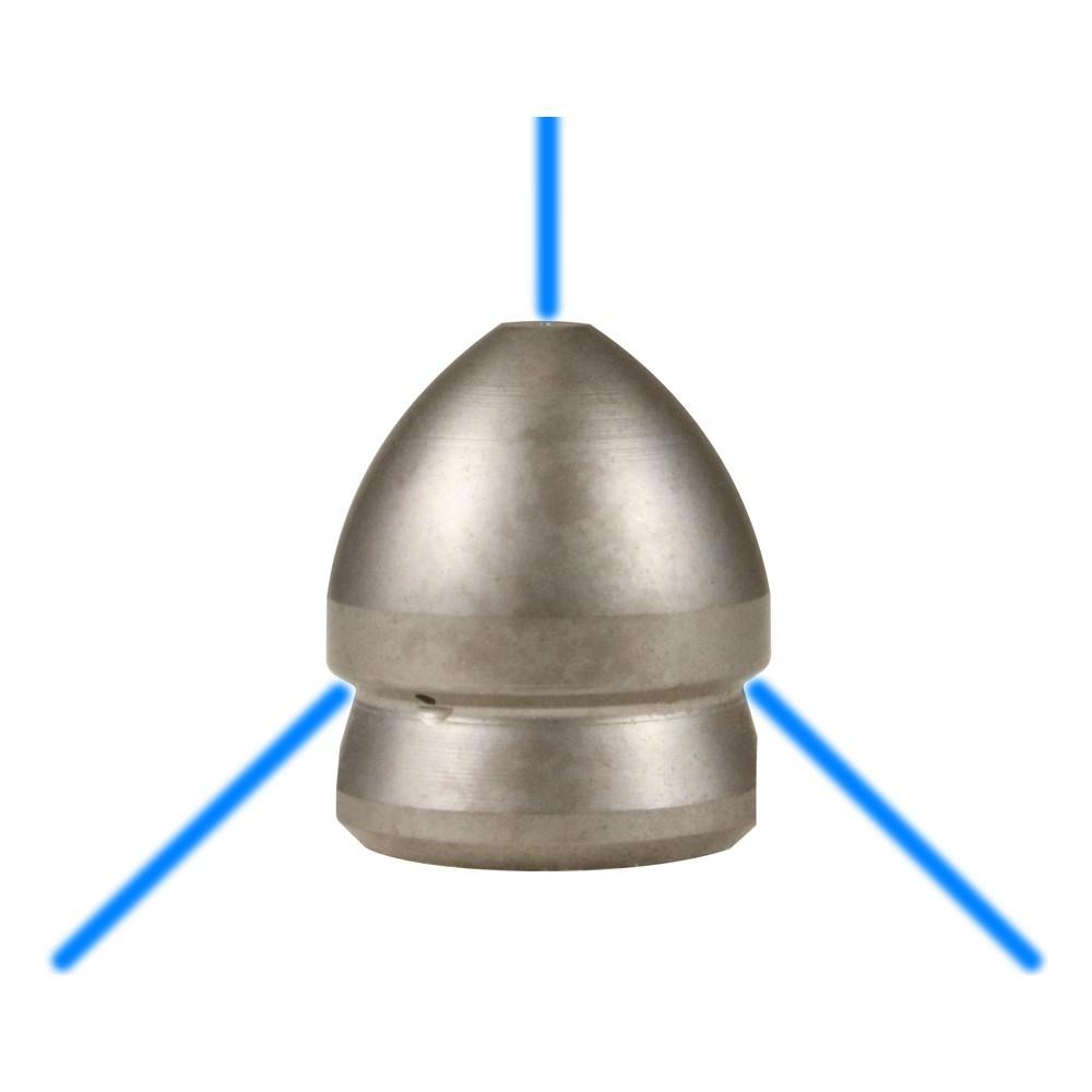 ST49 sewer nozzle female with 1/8" inlet for pressure jetting