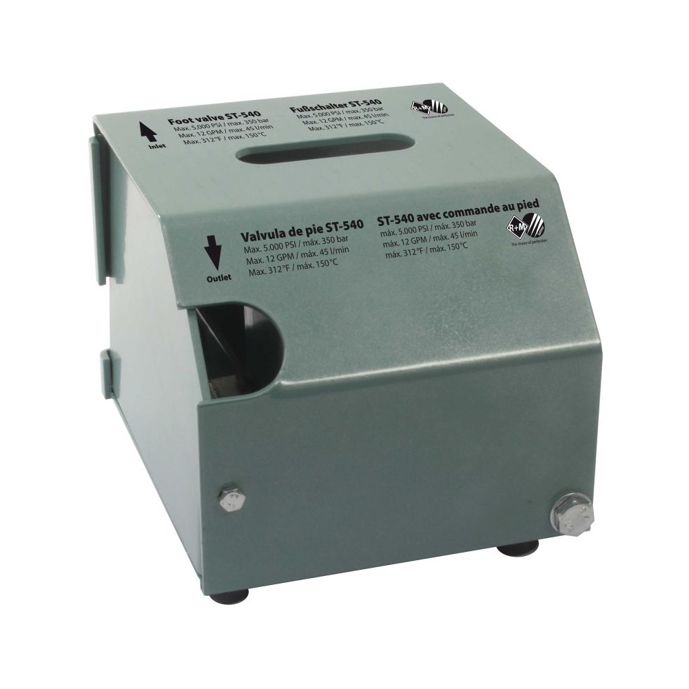 ST540 Foot Valve body washdown component