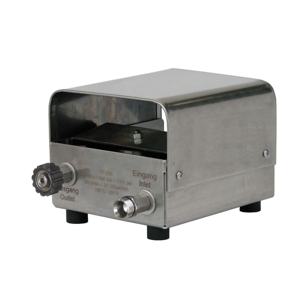 ST550 bar foot valve with M22 stainless steel ends
