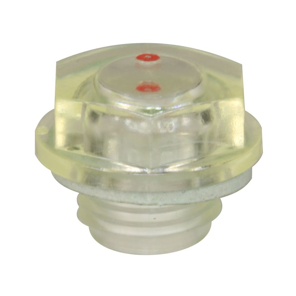 Udor oil sight glass with 1/4" male thread and seal