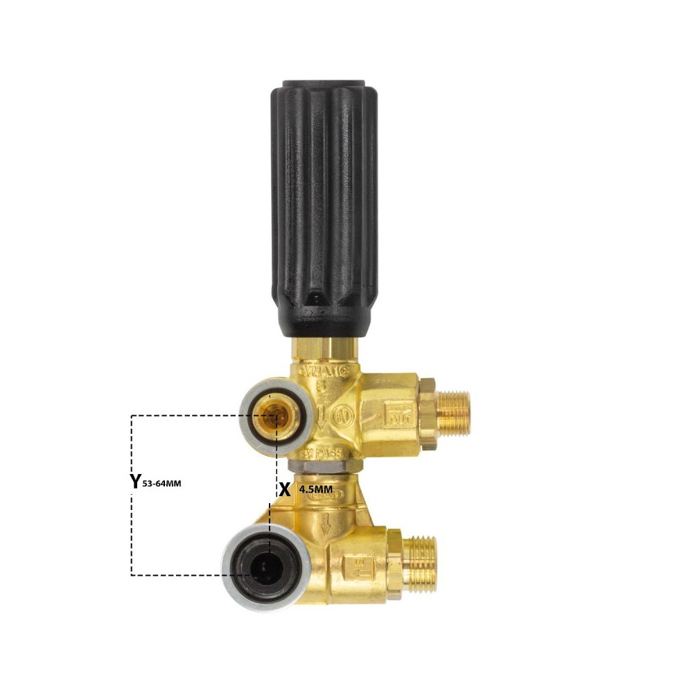 Unloader Gymatic bar 250 bar washdown component
