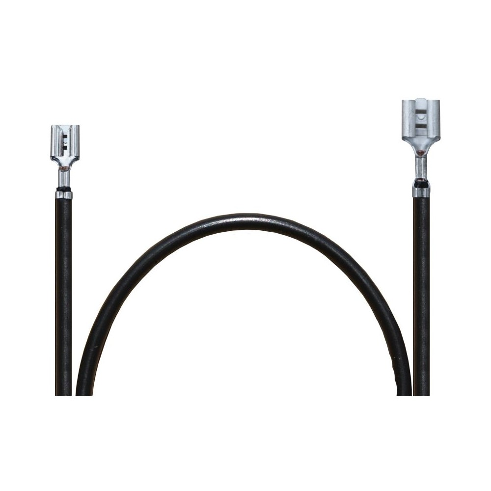 Vac motor cable flat 0.5m with flat sleeve connectors