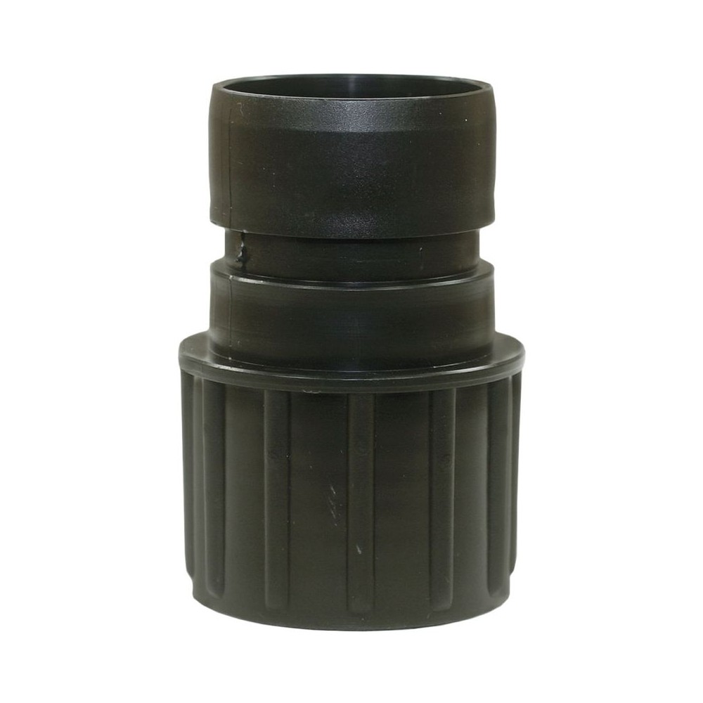 Vac to hose coupling with 38mm outlet for washdown use