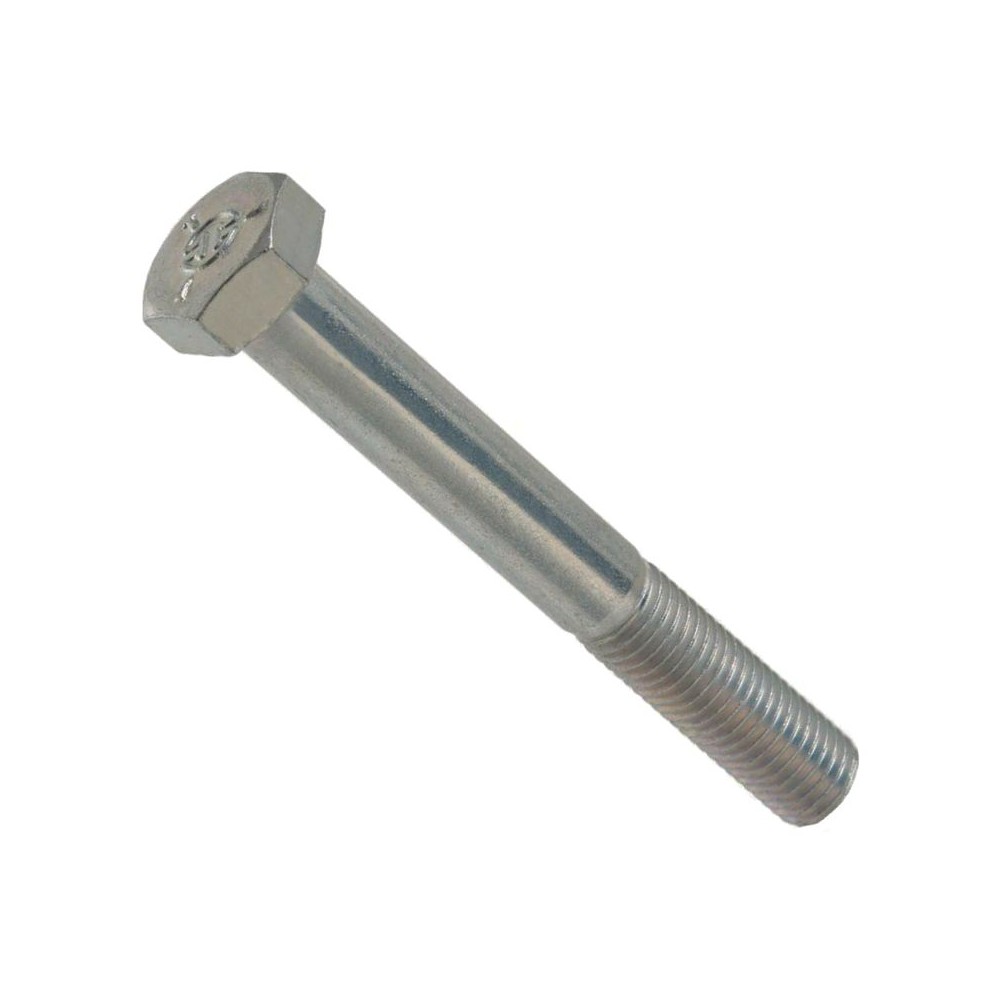 Zinc plated hex head bolt Gp3 M6 x 40 for pipe clamps
