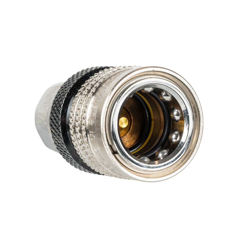 Tema Coupling Complete male and female 3/8" with non-return valve