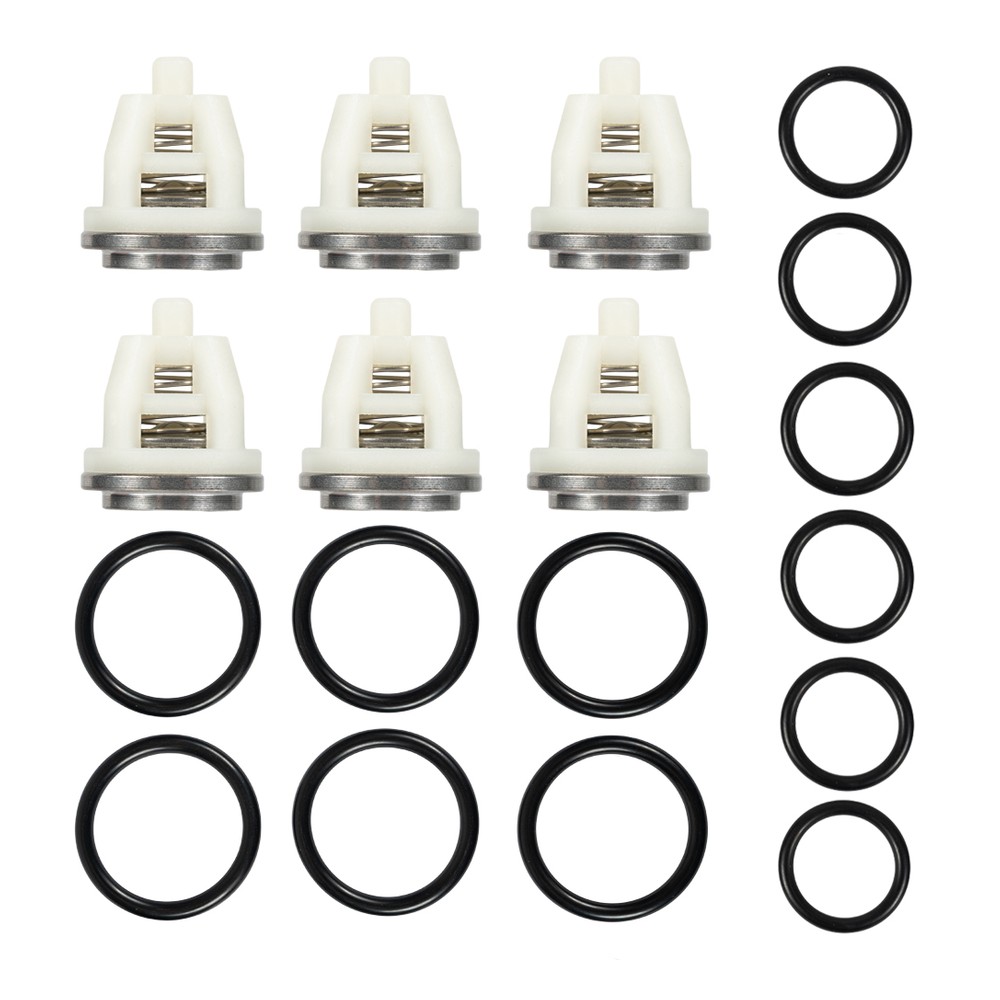 Hawk valve kit white pump component pack of six
