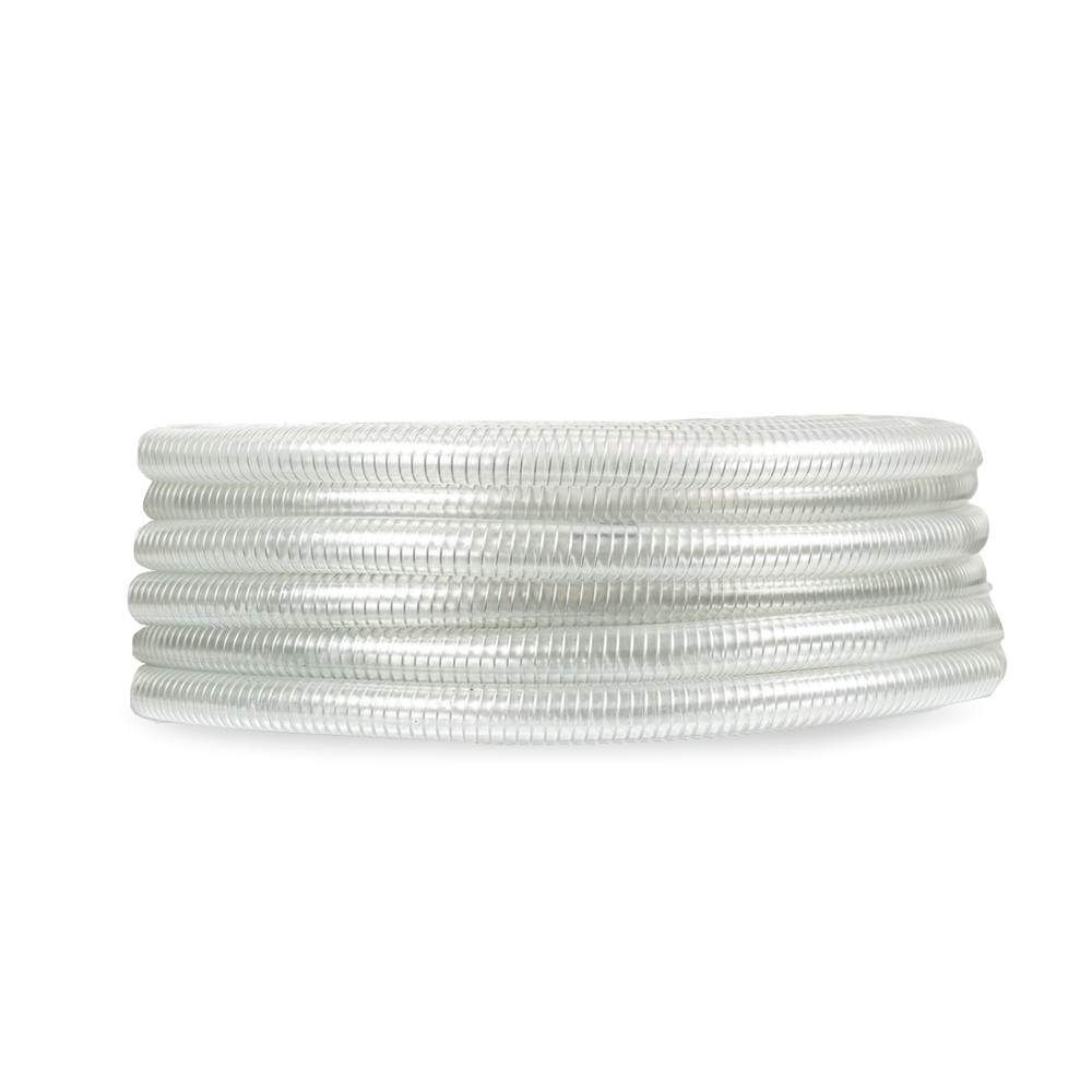 Metallic spiral line low pressure 25mm washdown hose