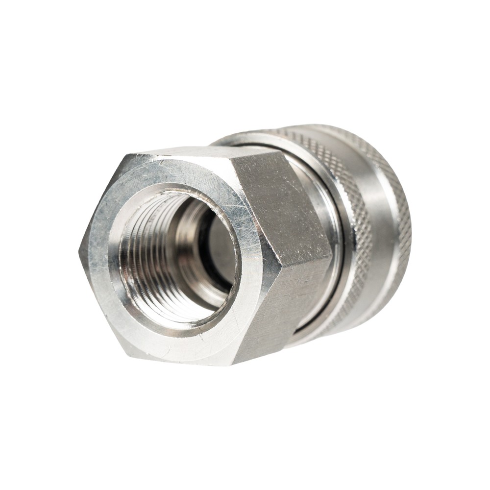 Midi stainless steel quick release coupling 3/8" female