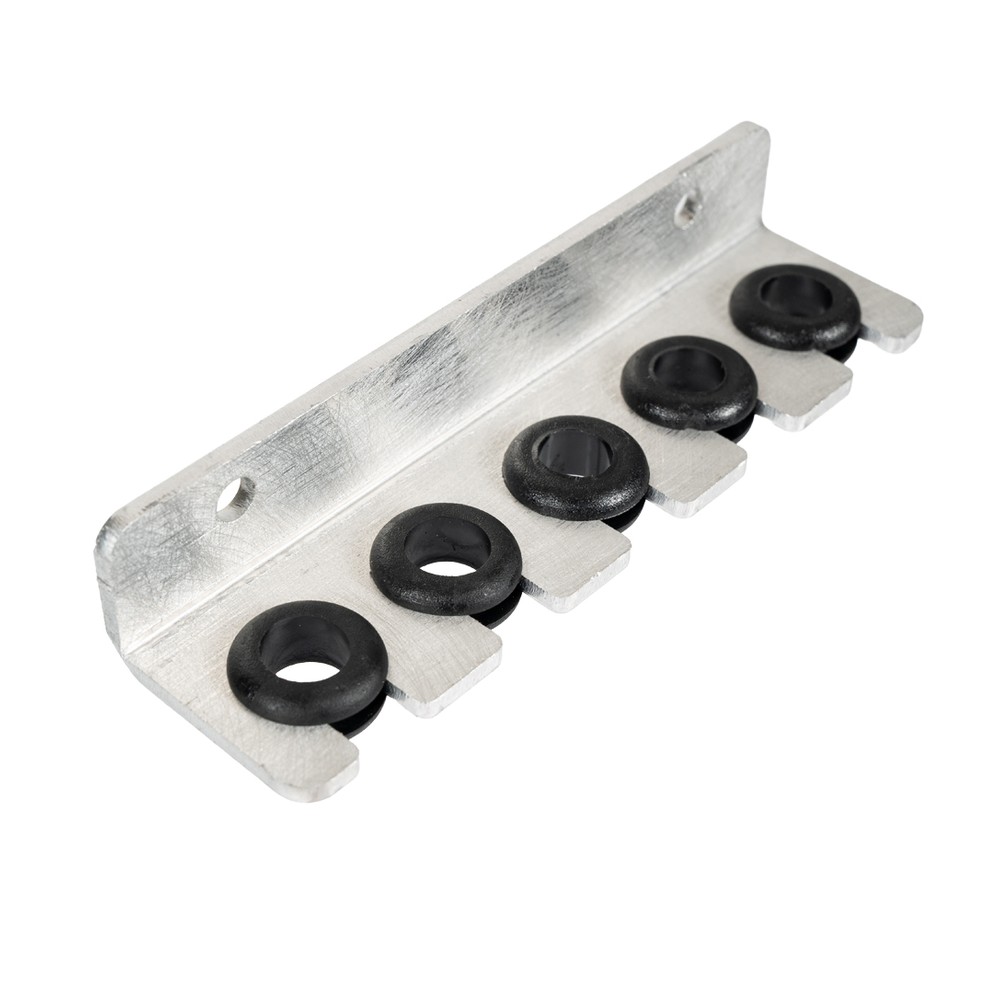 Quick nozzle holder for washdown stations